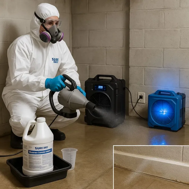 Sanitization and Odor Removal process in Aurora, IN