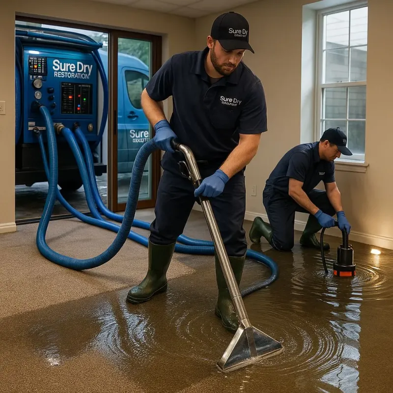 Water Extraction and Removal process in Aurora, IN